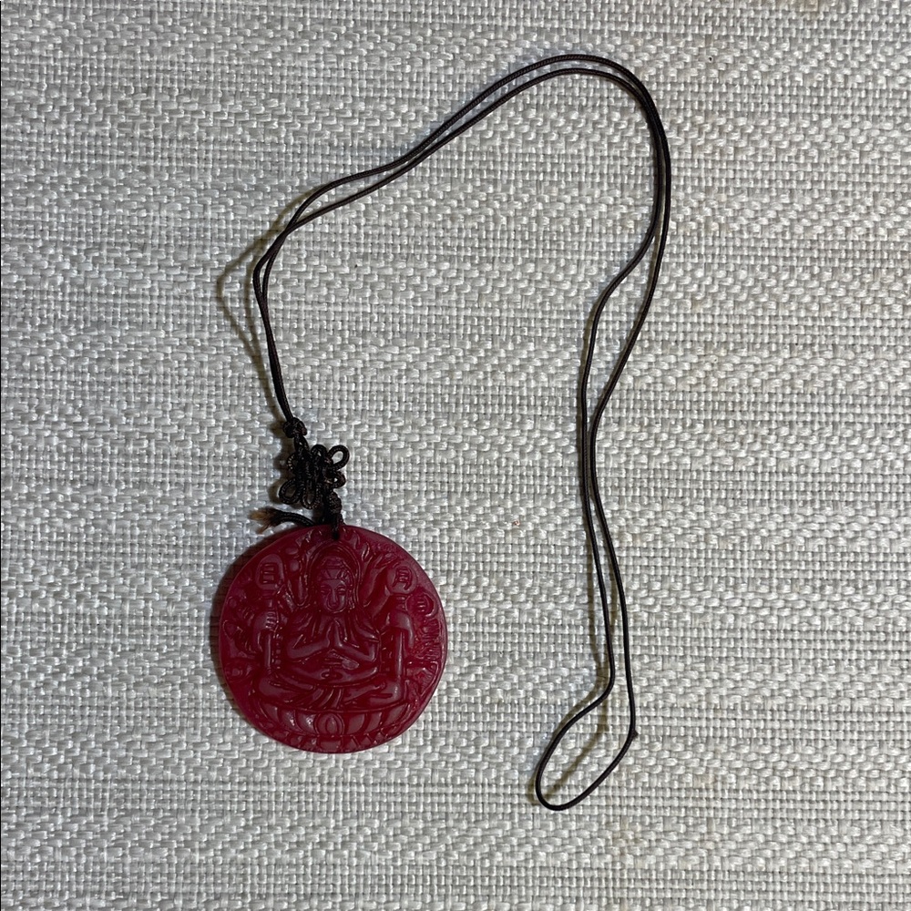 Red Jade Necklace